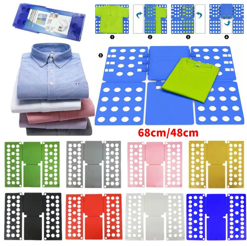 Kids Clothes Folding Board 68cm/48cm Laundry Organizer Neat Storage Tool