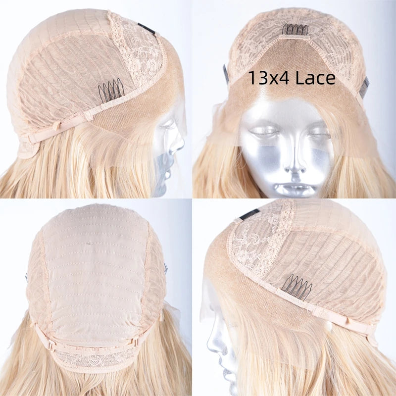 Synthetic Lace Front Wig for Women 24-26 Inch Heat Resistant Fiber Cosplay & Party Hair