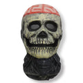 Halloween Ghost Face Full Mask - 3D Printed Stretchable Mesh Cosplay Skull Mask