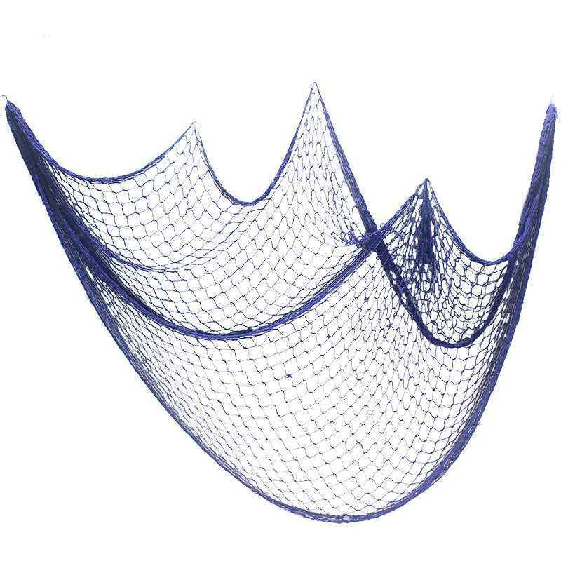 Nautical Fishing Net Wall Decor Marine Theme Wall Hanging Room Ornament