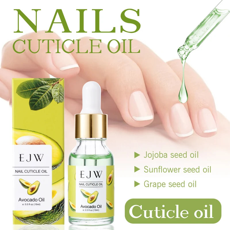 Nail Cuticle Oil for Moisturizing and Repairing Dry, Fragile Nails - Quick Drying, All Colors