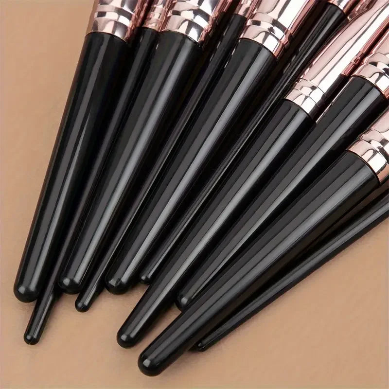 Professional Makeup Brush Set 3-20Pcs for Eyeshadow, Foundation, Concealer & Blush - Soft Fluffy Beauty Tools