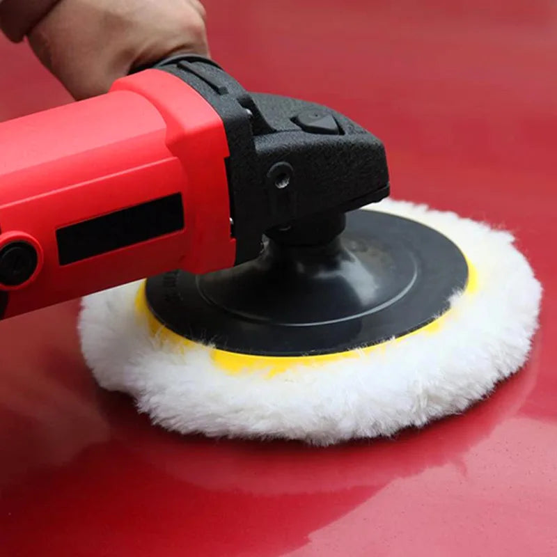 3-Inch Car Polishing Kit Wool Pad Buffing Sponge Disc Auto Paint Care Tools