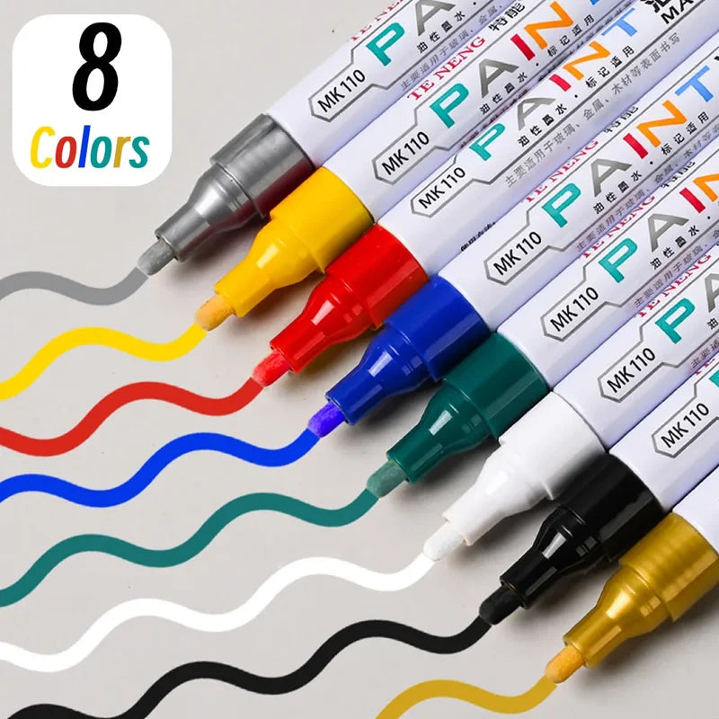 Car Scratch Repair Paint Pen Set - Quick Dry, Waterproof Auto Touch Up Markers