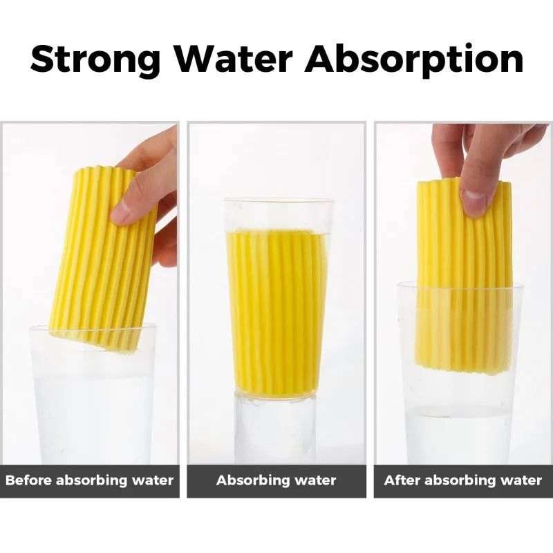 Multi-Functional Absorbent PVA Cleaning Sponge Set - Household & Car Use