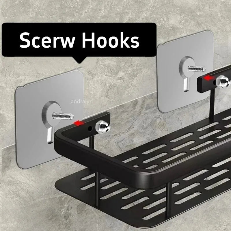 Heavy Duty Self-Adhesive Transparent Wall Hooks 10-50pcs for Kitchen Bathroom Door
