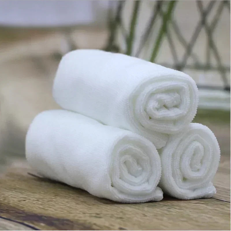Microfiber Face Towels 5-10pcs Absorbent Hand & Washcloths Hotel-Grade, Quick-Dry
