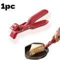 Anti-Scald Kitchen Clip Set - Non-Slip Dish Plate & Pan Holders, Multiple Colors