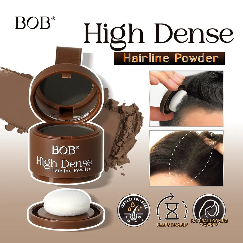 Hair Root Touch Up Powder Concealer Waterproof Sweatproof Lasting Hairline Cover