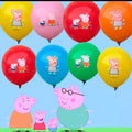 12-Inch Peppa Pig Balloon Cartoon Balloon for Birthday Party & Group Activities