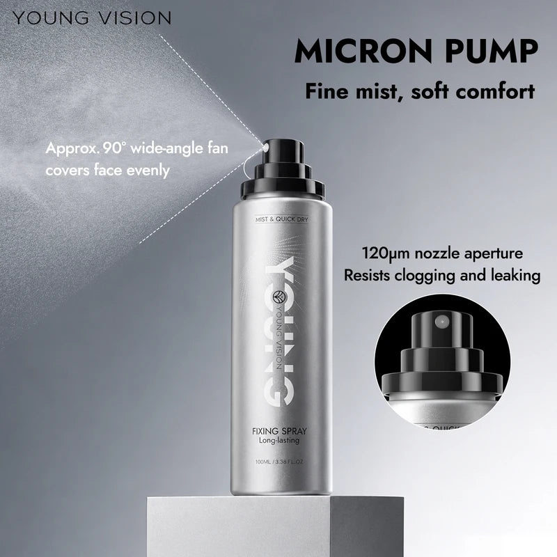 Makeup Setting Spray 100ml Long-Lasting Matte Finish Oil-Control Hydrating