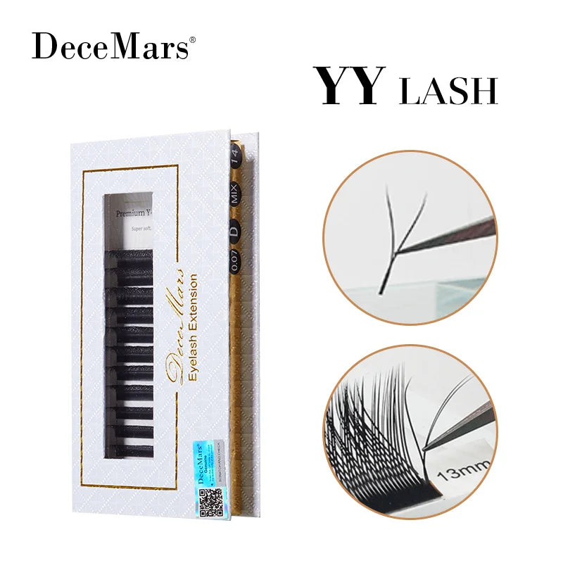 Eyelash Extension Kit 6mm-18mm Length False Lashes with Curl & Color Options