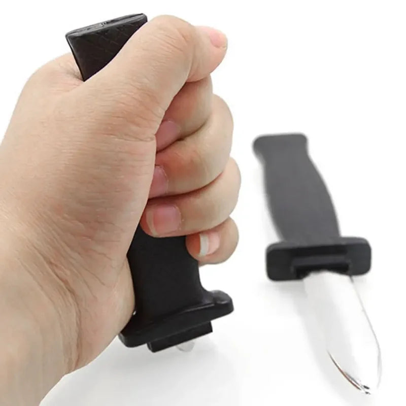 Fake Retractable Knife Prank Toy for Halloween & Party Gags - Plastic Scary Trick
