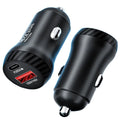 PD65W USB-C & USB-A Car Charger for iPhone Samsung Pixel 100W Max
