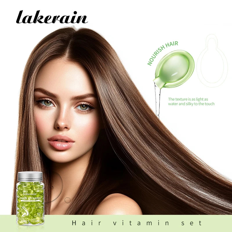 Morocco Argan Oil Hair Care Set for Damaged & Split Ends - 6 Bottles
