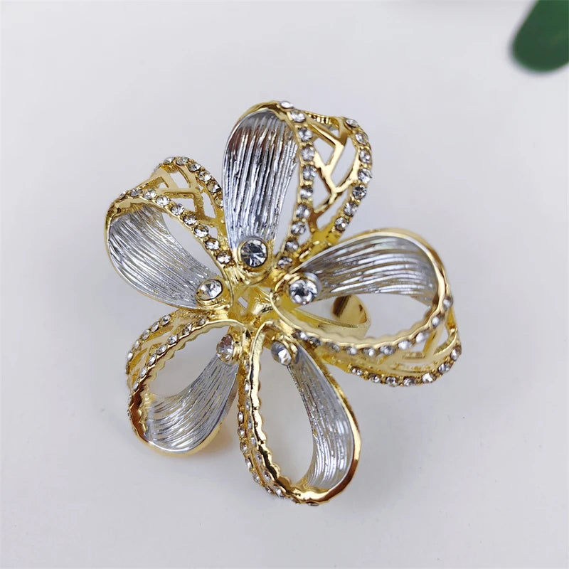 Dubai 18K Gold Plated Jewelry Set for Women - Necklace Earrings Bracelet Ring Bridal Wedding Gift