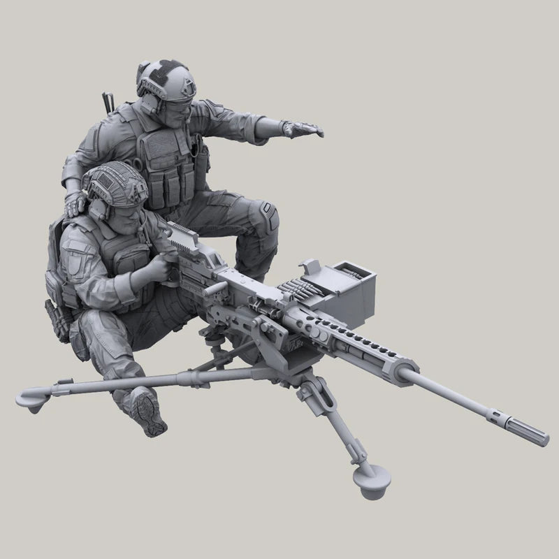 1/35 Scale Modern Army Resin Soldier Model Kit - Unassembled and Unpainted