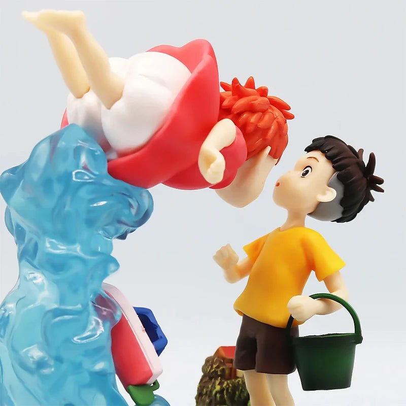 Anime Ponyo Action Figure 15cm Collectible Model for Kids and Fans