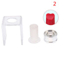 Silicone Lipstick Mold Kit with Ring Holder DIY Beauty Lipstick Making Tools