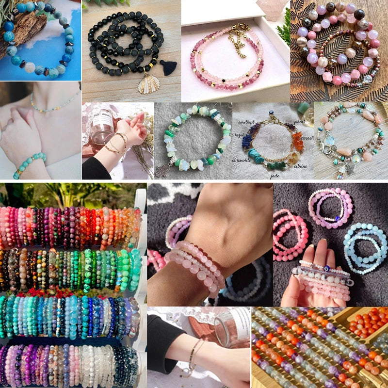 Colorful Resin Beads for Jewelry Making - Mermaid Glitter Spacer Beads 8-20mm