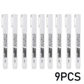 Waterproof Metal Paint Markers Set - Permanent White, Fabric, Wood, Leather