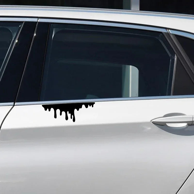 Halloween Blood Drips Car Sticker Waterproof Bumper Decal 14x5cm