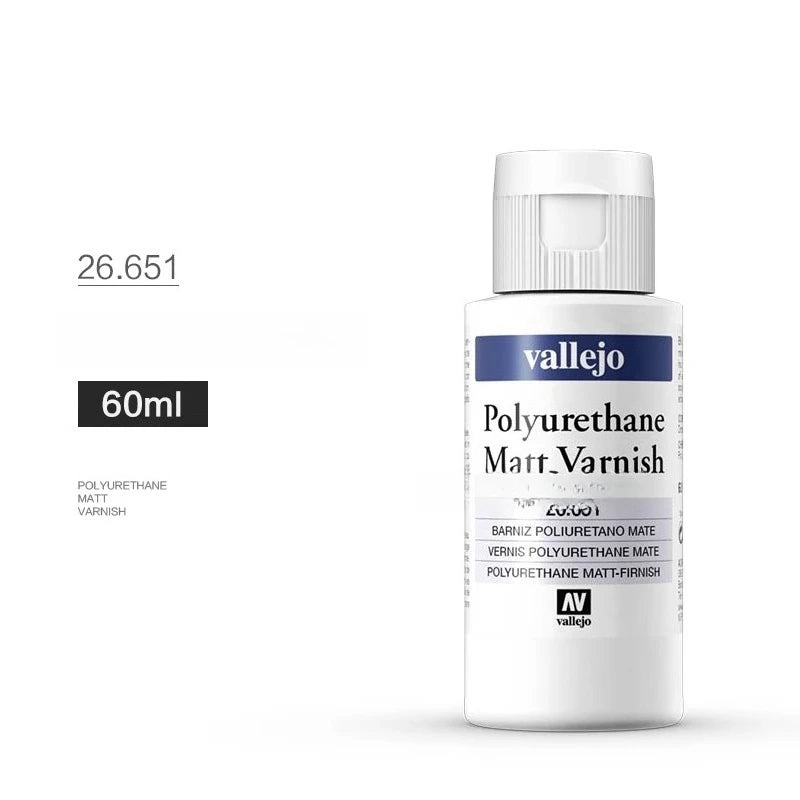 Model Protective Paint Water-Based Gloss & Matte Varnish - Multiple Sizes