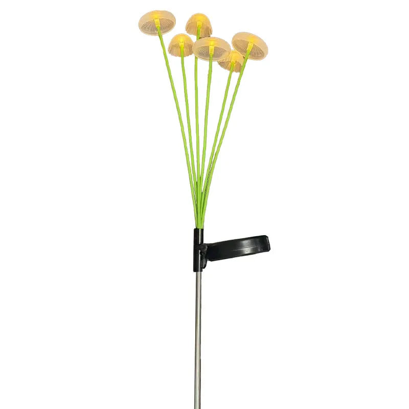 Solar Garden Pathway Lights Waterproof Outdoor Mushroom LED Decor Set