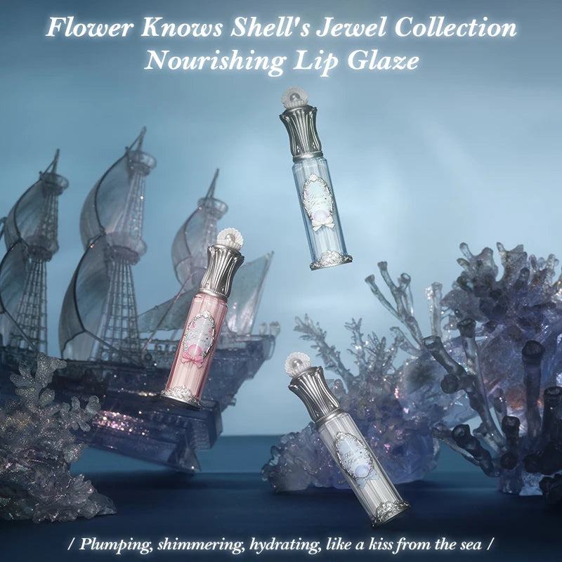 Nourishing Lip Gloss Collection with Multiple Colors - Flower Knows Shells Collection