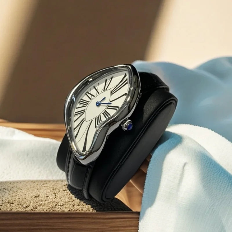 Unisex Quartz Watch with Analog Calendar - Elegant Business Fashion Wristwatch for Men & Women