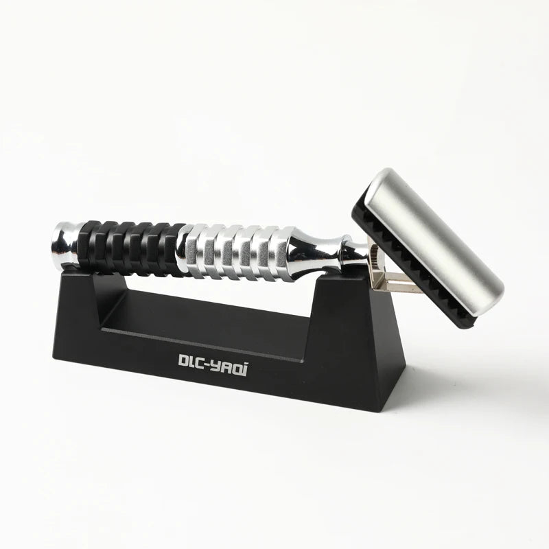 Men's Shaving Razor Holder Wedge Colorful Grooming Accessory - Stylish & Practical