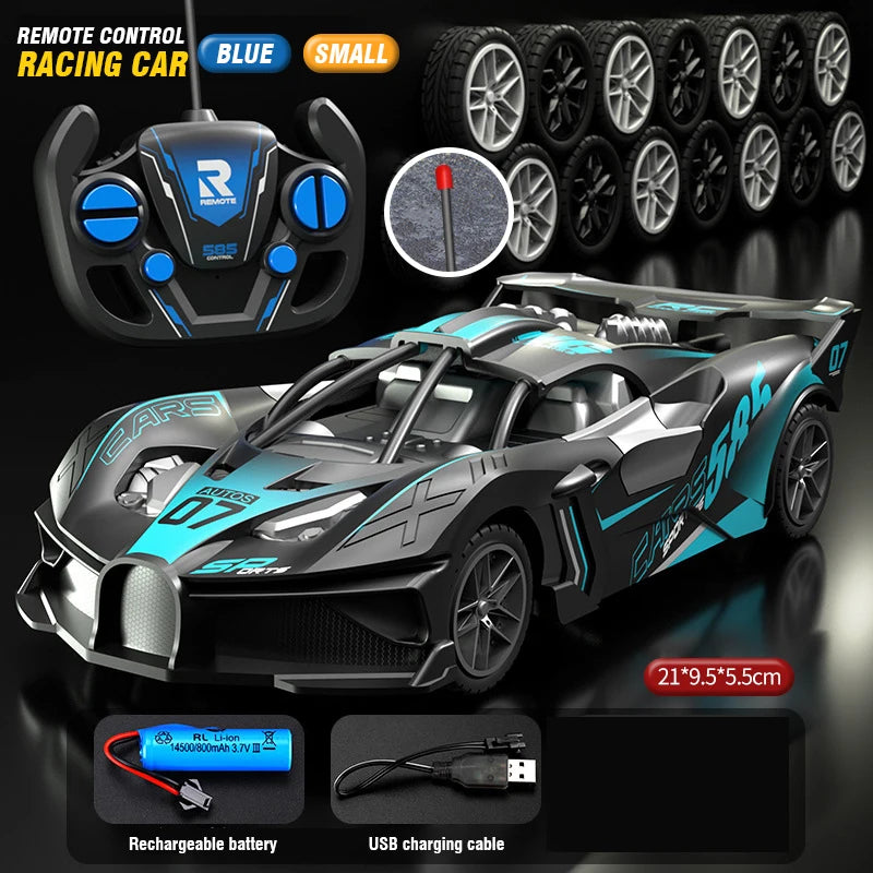 High-Speed Remote Control Drift Car Toy - 1:18 Scale, Indoor & Outdoor Fun
