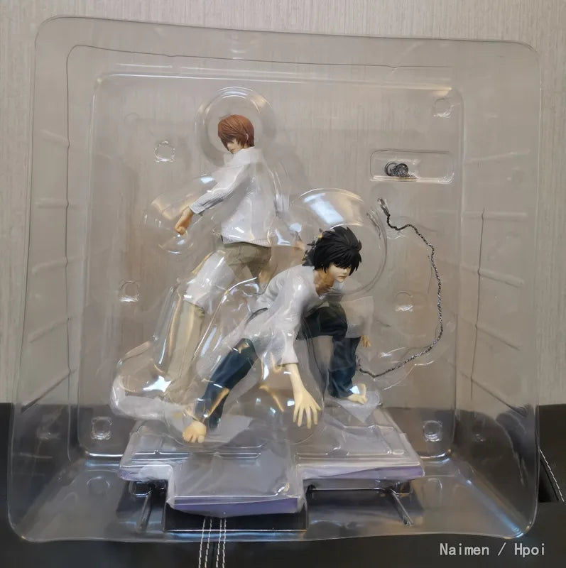 20cm Anime Action Figure - Death Note Yagami Light & L Lawliet Collectible Toy