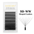Premade Volume Eyelash Fans - Faux Mink 3D Bloom W Shape Lash Extensions