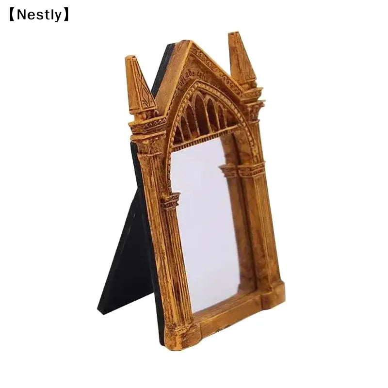 Magical Mirror of Erised Standing Bookshelf Decor Fantasy Gift Witchy Home Accent