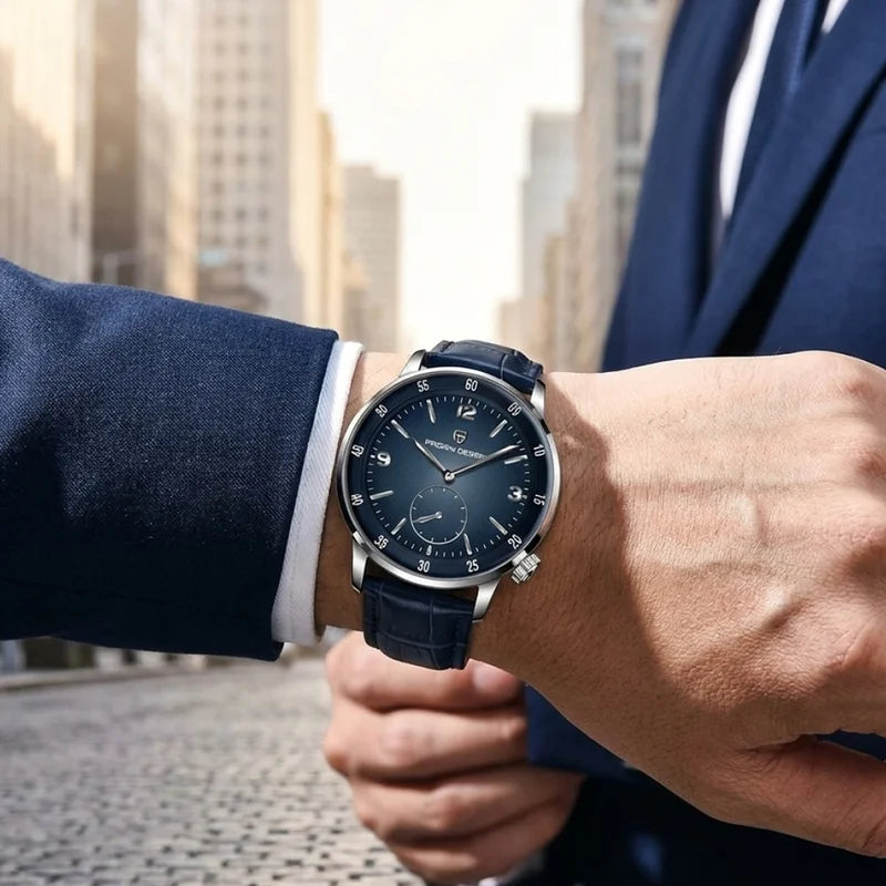 Men's Mechanical Watch 42mm Waterproof Automatic Timepiece with Sapphire Glass