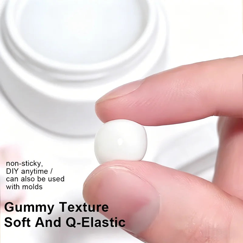 Non-Sticky Hand Extension Gel for Nail Art, 8ml Long-Lasting 3D Nail Shapes