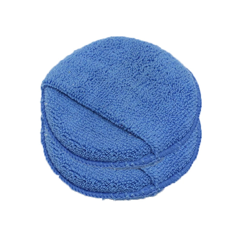 Microfiber Car Wax Applicator Pads - Ultra Soft Foam Sponges for Polishing, 2/5/10 Pack