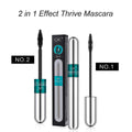 Waterproof Lengthening Mascara with Silk Fiber for Thick Dark Eyelashes