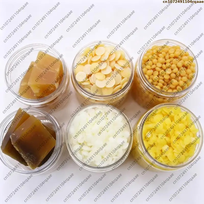 Organic Candelilla Wax Pellets for DIY Lip Balm Candle Soap - Natural Raw Material