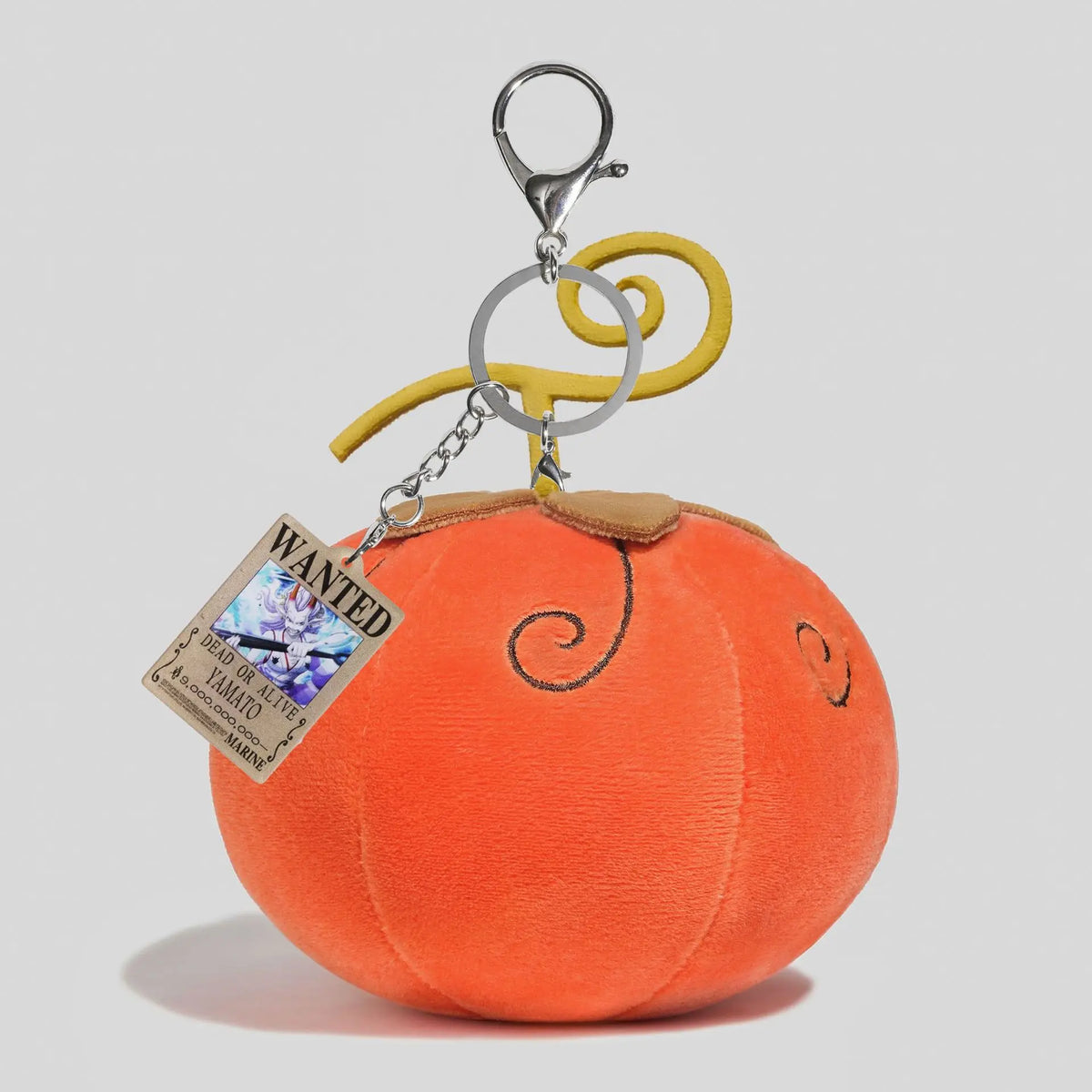 Anime Luffy Devil Fruit Keychain Cartoon Backpack Pendant Creative Toy Accessories