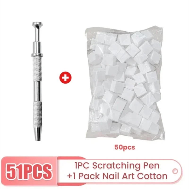 Nail Art Stamper Tools Set with Gradient Sponge and Dotting Pen for Manicure