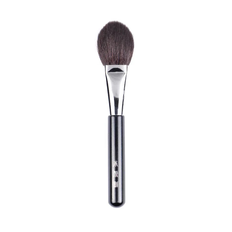 Professional Blusher Brush with Goat Hair for Powder & Bronzer Makeup