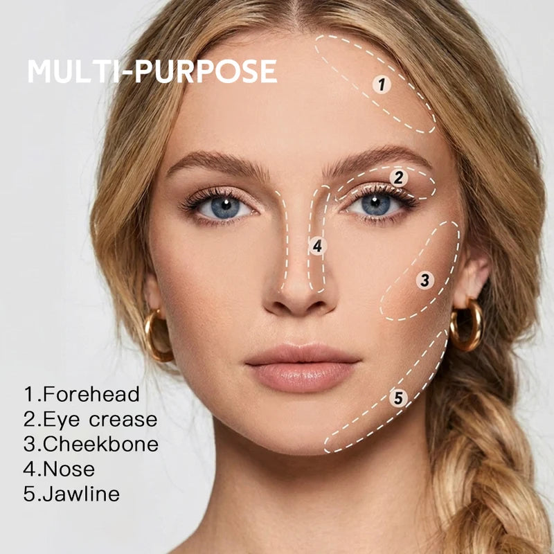 Long Lasting Waterproof Oil Control Face Powder - Soft Matte Setting Makeup
