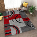 Abstract Geometric Area Rug Non-Slip Washable Floor Mat Home Decor