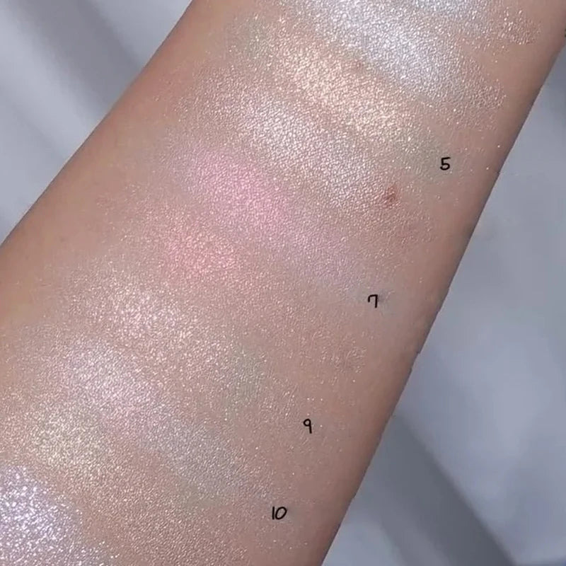 Lightweight Highlighter Powder Set - Multi-Dimensional Shine, Korean Makeup