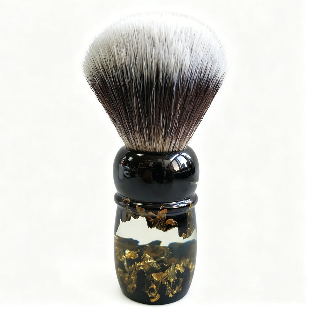 Synthetic Hair Fan Shaving Brush for Men Wet Shaving - G7 Model
