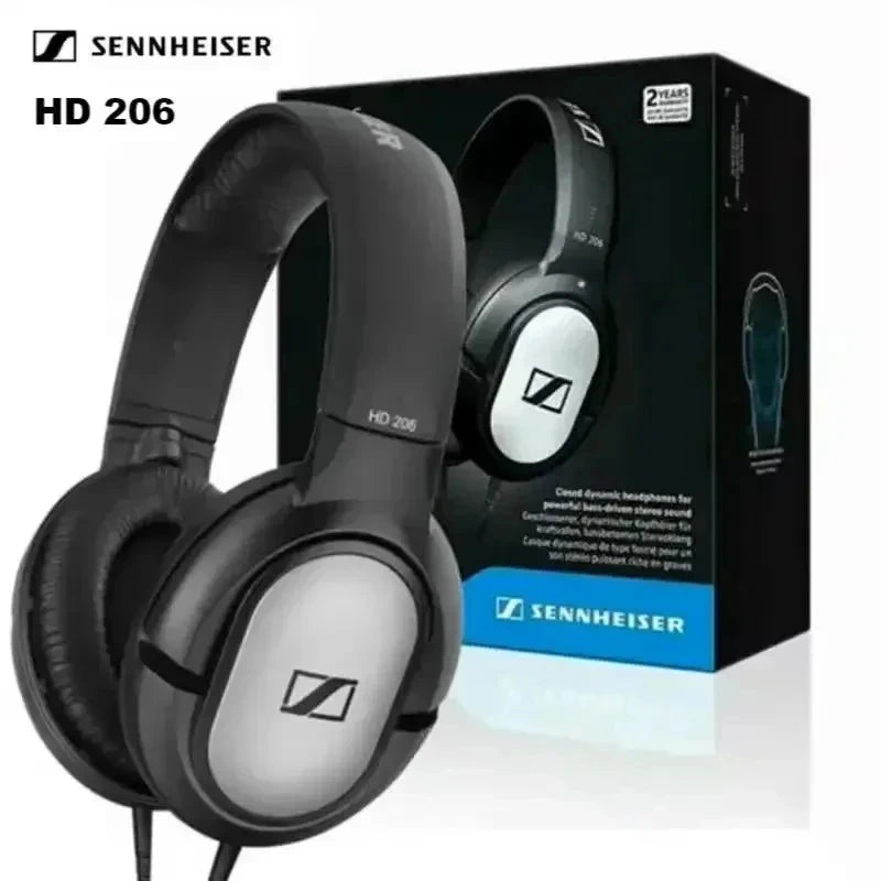 Wired Stereo Headphones with Bass, Clear Sound, 3.5mm/6.3mm Jack, Entry-Level