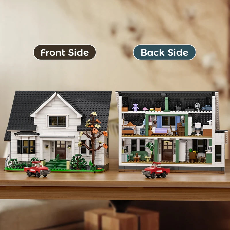 Building Block Set for Adults - Bella House Architecture Toy 1224 Pcs Gift