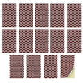 Self-Adhesive Phosphorus Match Striker Paper for DIY Crafts and Safety Use - 14 Pack